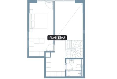 Comision 0! Ray by Hexagon - 2 Camere pe 2 Nivele, 80 mp, Terasa 55 mp - 2
