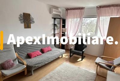 Apartament cu 2 camere semidecomandat, mobilat în Iancului