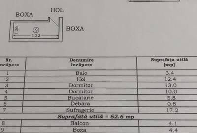 Apartament cu 3 camere în Tomis Nord