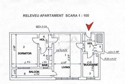 2 camere, 8/8, anvelopat-Drumul Taberei - 1