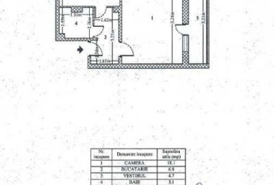 Garsoniera zona Piata Sudului / Aparatorii Patriei - 8