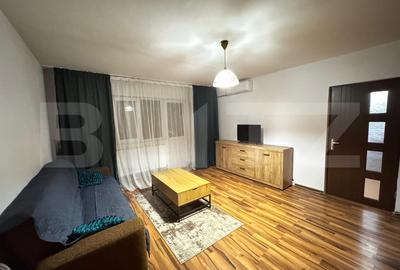 Apartament cu 3 camere semidecomandat, mobilat în Brazda lui Novac