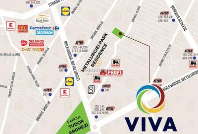 Apartament cu 2 camere de vanzare, tip studio, acces metrou, Sector 4 - 22