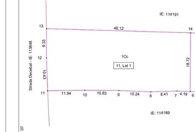 Teren Construcții intravilan de 880 mp, în Mihail Kogălniceanu