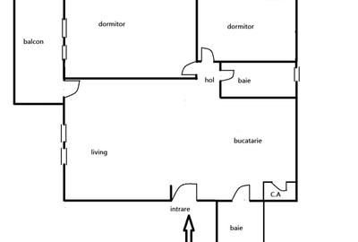 Apartament 3 camere, 112 mp, parcare,  cartierul Andrei Muresanu - 8
