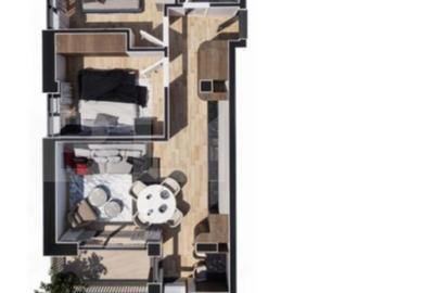 Apartament cu 3 camere decomandat în Baciu