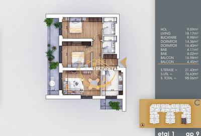Decomandat Finalizat 8minute de metrou Teclu Titan pallady Ikea - 4