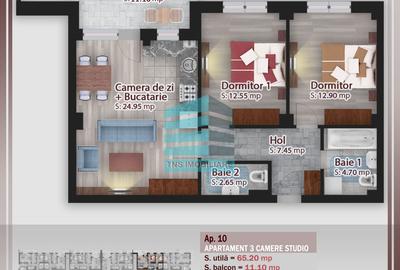 Apartament 3 Camere,Super Oferta,Pallady-Nicolae Teclu,Metrou - 5