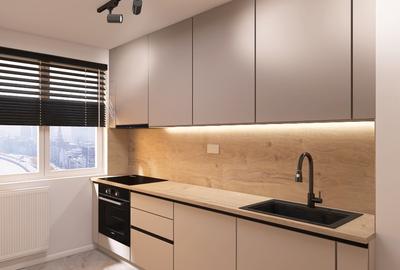 2 camere 52mp, complet renov. 2026, et. 10/10, Tei ,15” metrou, Proiect design - 2