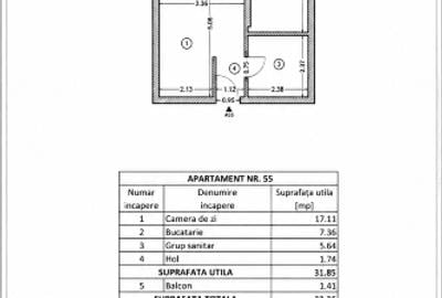 Garsonieră modernă | Bloc 2016 | Centrală proprie | Lift | Ideal investiție - 9