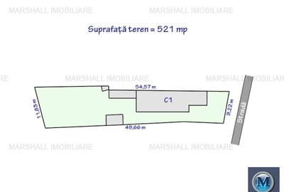 Teren intravilan de vanzare, zona Cantacuzino, 521 mp #16575 - 2