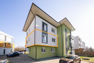 Apartament 3 cam, 76 mp + balcon, etaj 1,  Dumbravița, str. Rodiei,  Comision 0% - 21