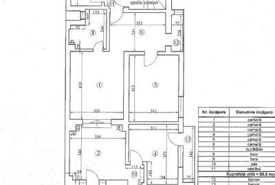 Apartament cu 5 camere decomandat în Unirii