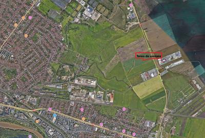 Teren Construcții intravilan de 50513 mp, în Nord-Est