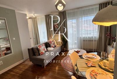 Apartament cu 2 camere semidecomandat, mobilat în Florești