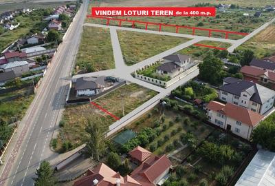 VINDEM LOTURI teren Str. Cuza Voda suprafete de la 400 m.p. - 1