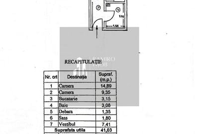 Apartament 2 camere Constantin Brancoveanu / Huedin / Centrala Proprie - 11