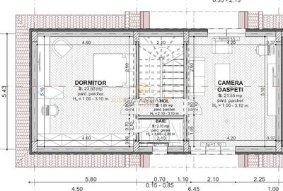 Vila moderna cu 5 camere, P+1+M, acces metrou Berceni - 7