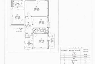 Apartament 3 camere de vanzare, etaj 2, zona Lipovei, Timisoara - 19