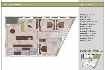 4 camere bloc nou, Zona Nerva Traian, Metrou Timpuri Noi - 11