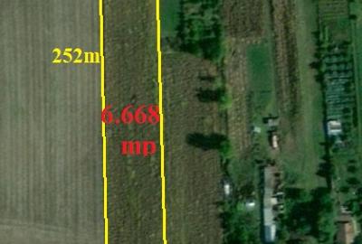 Teren 6.668 mp, de vanzare, loc. BOGDAN VODA, la E-85, com. Saucesti, jud. Bacau - 4