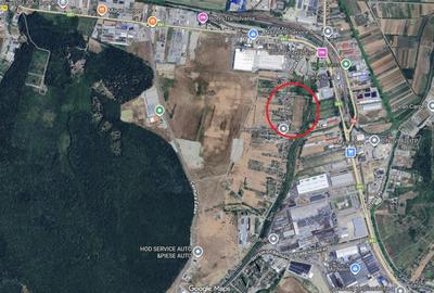 NOU! Teren intravilan pentru dezvoltare industriala/hale, 35 eur/mp - 1