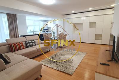 Apartament cu 3 camere semidecomandat, mobilat în Pipera