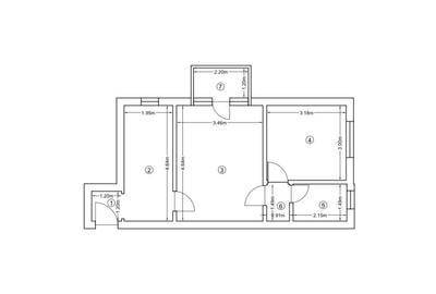 Apartament 2 camere, etajul 1, Grigorescu - 15