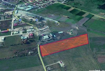 Teren intravilan industrial pentru constructie hale Codlea - 9