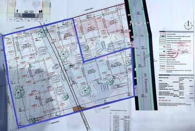 Proiect autorizat (AC) pentru constructia a 6 vile individuale P+M - 13