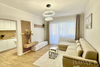 Apartament cu 2 camere semidecomandat, mobilat în Florești