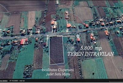 PRET WAUUU - TEREN INTRAVILAN -  CIUPERCENI - 1