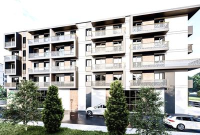 Apartament 1 camera, 41 mp, bloc nou Bucium - Visan, 63.000 euro - 5