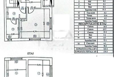 Vilă 5 camere Trapezului, centrală, an 2025, 200 mp - 19