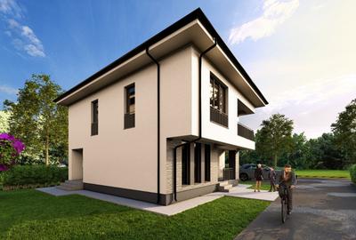 Casă nouă 4 camere Bolintin Vale – încălzire în pardoseală, teren 320 mp, terasă - 18