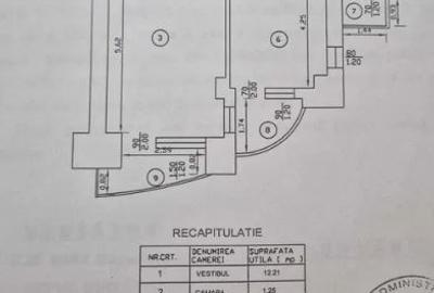 UNIRII Nerva Traian,bl.2000,Monolit,et.3/8,DECOMANDAT,centrala,3 BALCOANE - 8