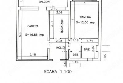 Apartament 2 camere-etaj 1-Tătărași - 10