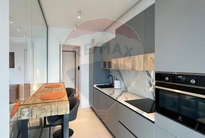 2 camere Nusco City, Pipera-Aviatiei, complet mobilat, parcare inclusa - 9