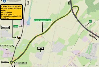 Timisoara Nord - Sanandrei - Teren industrial - P.U.Z. finalizat - utilitati - 1