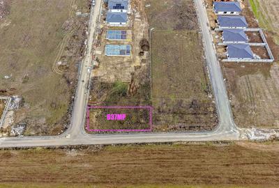 Teren Construcții intravilan de 637 mp, în Vladimirescu