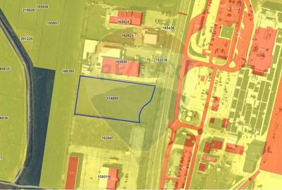 Teren 7,868mp, Aeroportul Oradea / DN E71/viitorul sens giratoriu - 4