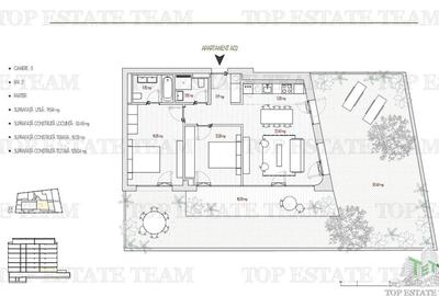 Apartament 3 Camere cu 92 mp gradina, bloc Boutique, Bucuresti, Parcul  Operei - 12