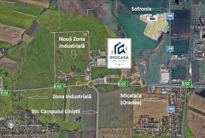 Teren de vânzare 4.717 mp Expunere excelentă la Centura Nord Arad PUZ - 1