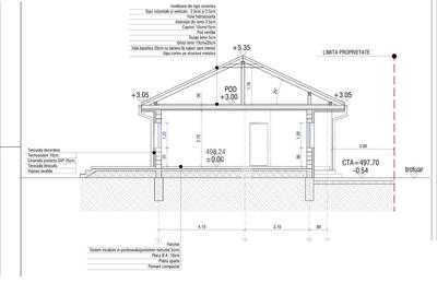 Casă P+pod, 100 mp utili, teren 892 mp –  Bod, jud. Brașov - 2