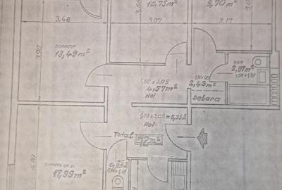 4 camere | 4/4 | Necesita renovare |18min Metrou| Militari - 1