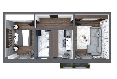 Apartament 2CD 50mp la  bloc nou   Pacurari  COD  153377 - 11