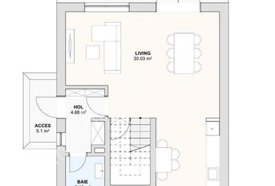 Casa individuala cu 4 camere si teren de 380 mp in Sura Mica - 3