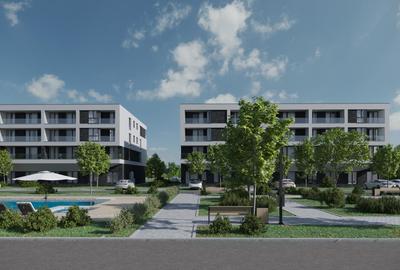 APARTAMENT 2 CAMERE - OTOPENI - BLOC NOU - SPATII VERZI - COMISION 0% - 3