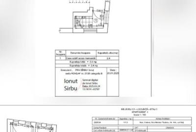 2 spații/apartamente – etaje integrale,în insulă/intersecție,la  Smith - 14