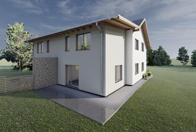 Duplex de vânzare, 120mp utili, 550mp teren pe unitate - 4